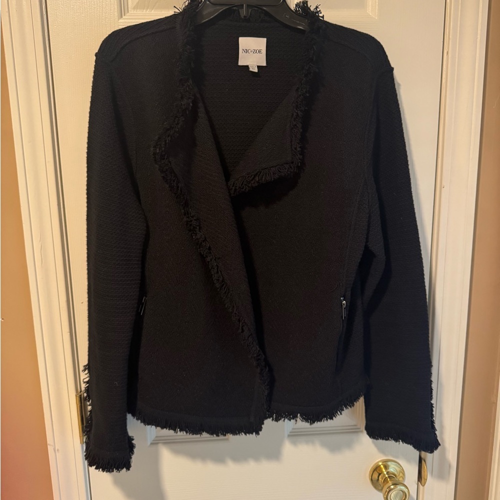 Women's Nic+Zoe XL Black blazer Jacket